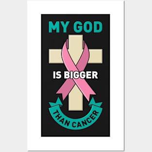 CANCER FIGHTER: Bigger Than Cancer Posters and Art